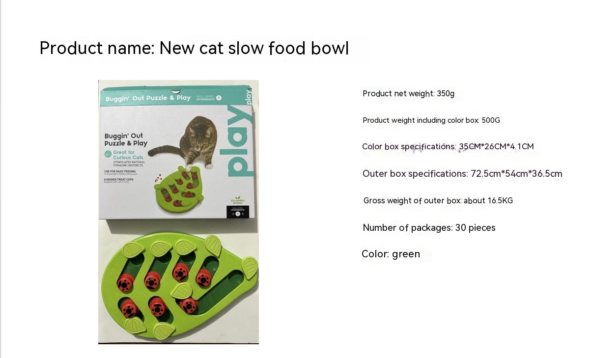 Christmas Pet Slow Feeding Bowl For Healthy Eating Solution