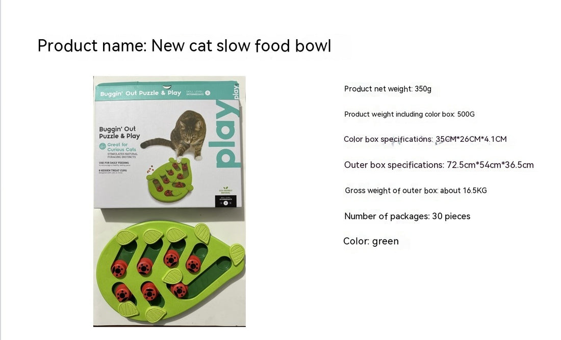 Christmas Pet Slow Feeding Bowl For Healthy Eating Solution