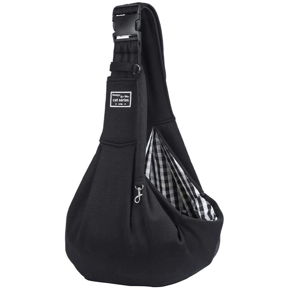 Pet Carrier Bag Outdoor Travel Shoulder Crossbody Cotton Sling Tote