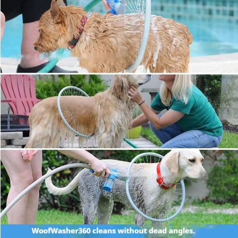 Pet Shower Brush Grooming Bathing Device For Pets