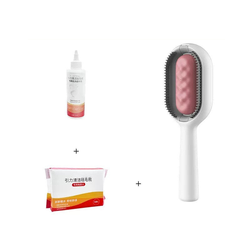 Pet Grooming Dematting Comb Hair Removal Brush With Tank For Pets