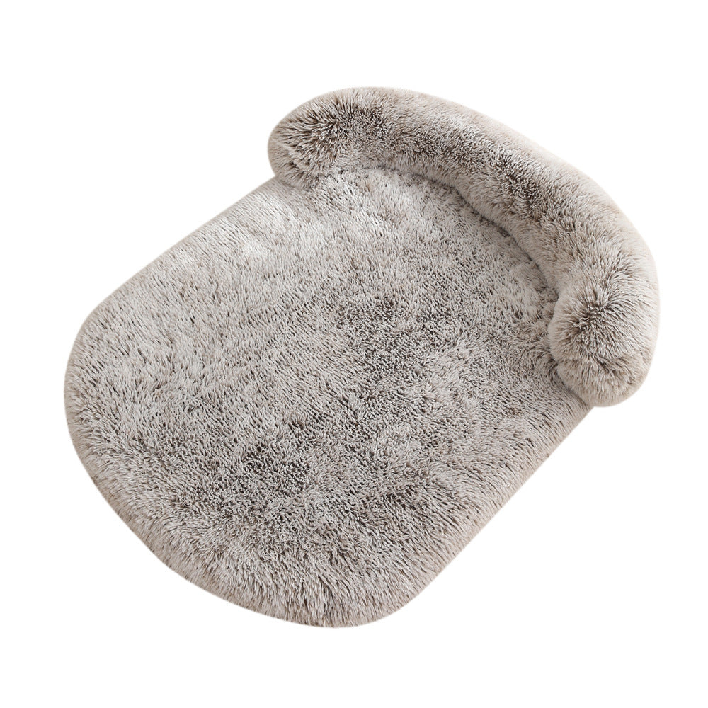 Plush Pet House Bed With Warm Soft Cushion Comfort