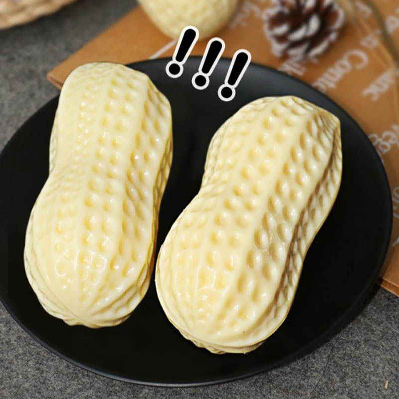 Funny Pet Squeaky Chew Toy Bite Resistant Dental Rubber