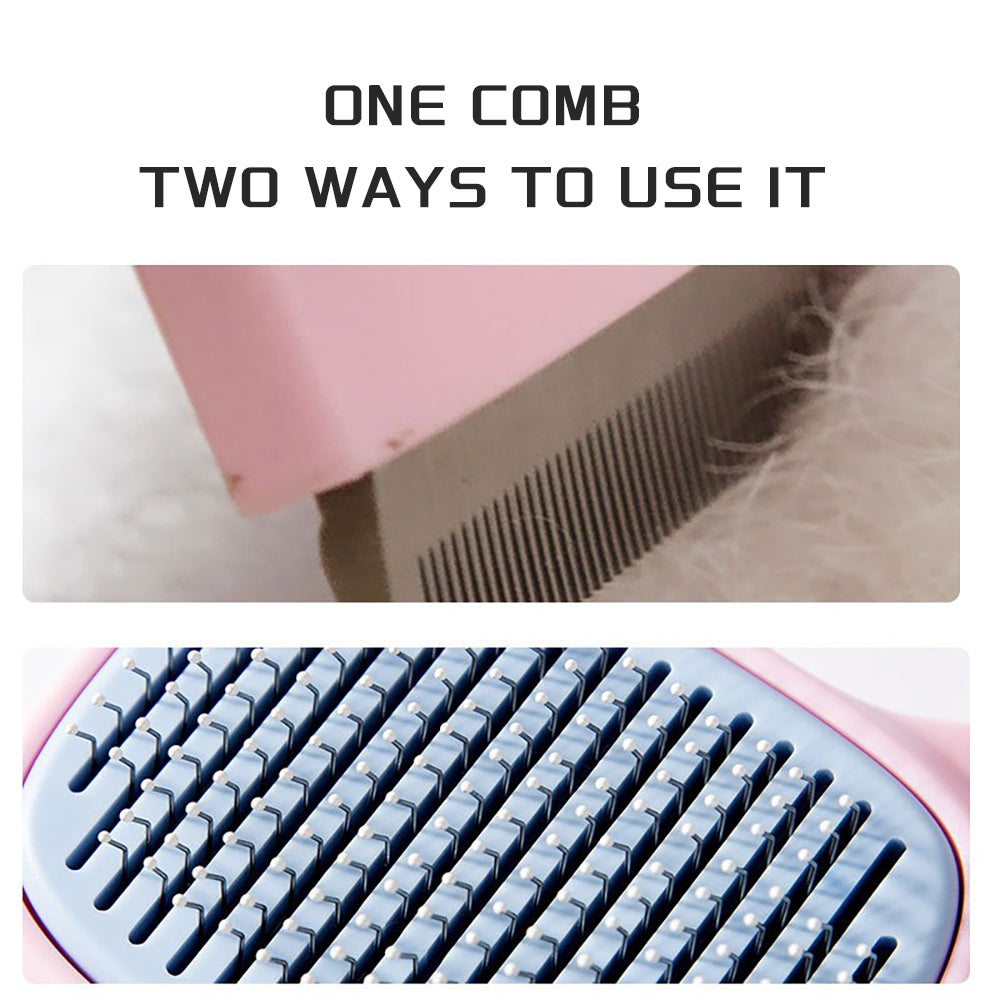 Pet Deshedding Grooming Brush Hair Removal Tool For Pets