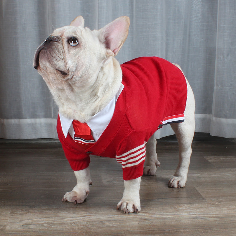 Christmas Autumn Winter Pet Sweater Warm Festive Clothing