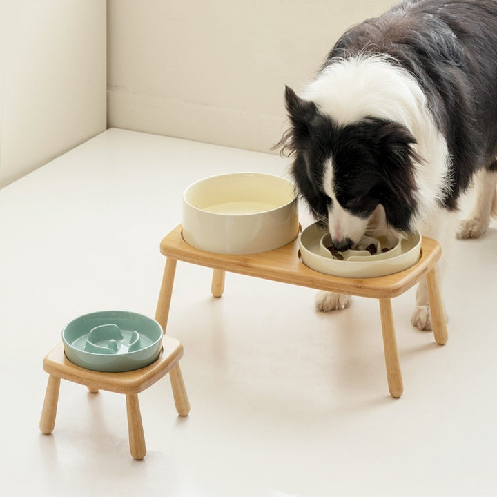 Ceramic Slow Feeding Anti Choking Feeder Bowl