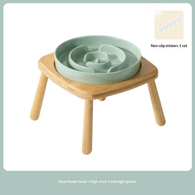 Ceramic Slow Feeding Anti Choking Feeder Bowl