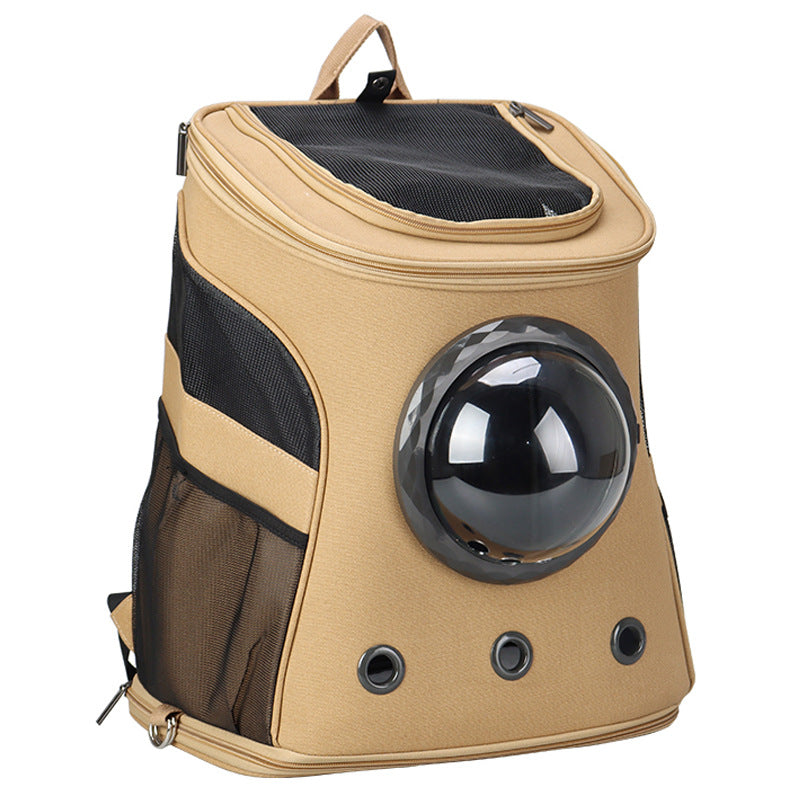 Pet Portable Backpack Style Carrier Bag Medium Size Travel